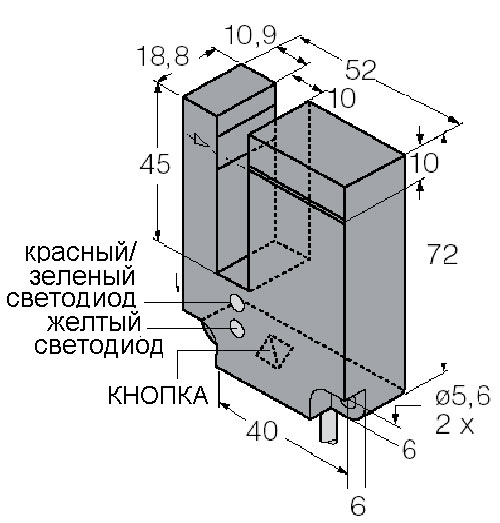 Щелевой оптический датчик схема подключения